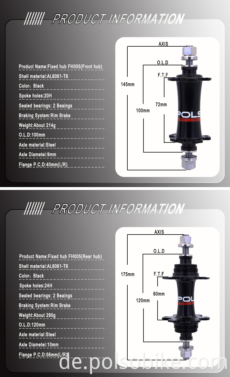 Alloy Fixed Hub